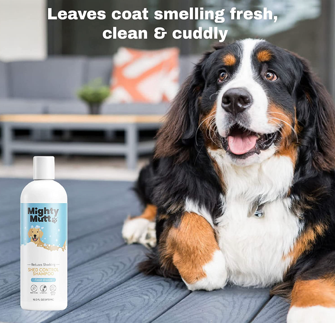 Dog shampoo for shedding best sale